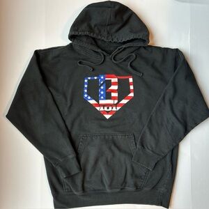 Baseball Lifestyle 101 Men’s L American Flag Hoodie